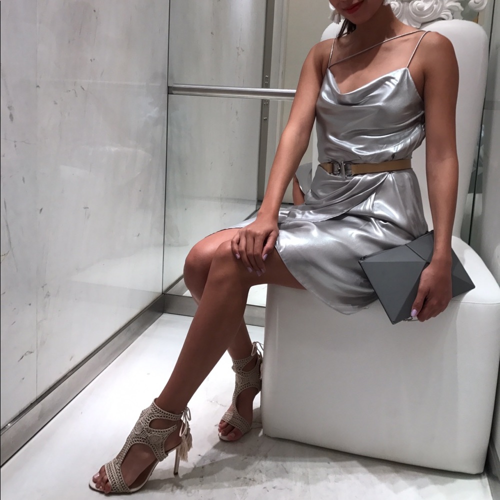 Silver dress
